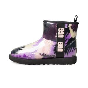 UGG CLASSIC CLEAR MINI TIE DYE WATERPROOF SHEEPWOOL BOOTS, US 9 EU 40  ~NEW